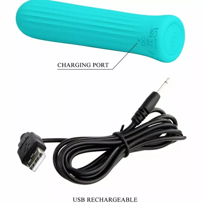 Vibrator Pretty Love Blanche Blue D-237411 Photo 6