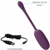 PRETTY LOVE CASPER PURPLE Rechargeable Vibrating Egg D-238704 Photo 5