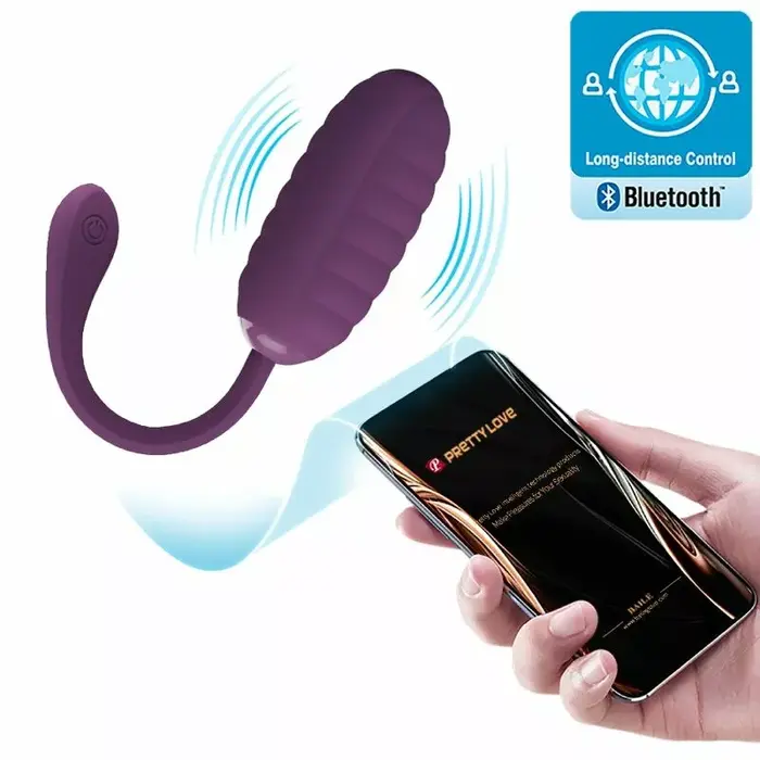Vibrating egg pretty love Casper Purple Photo 6