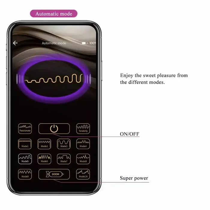 Vibrating egg pretty love Casper Purple Photo 15
