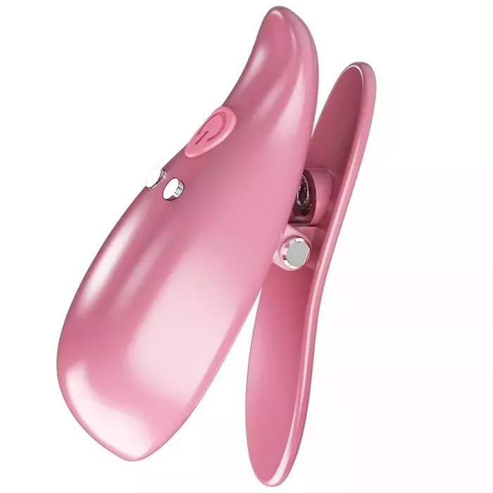 Nipple clamps pretty love LEAF — silicone vibrating clamps Photo 5