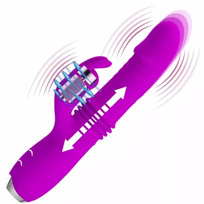 Кролик-вибратор Pretty Love Dorothy Purple Photo 7