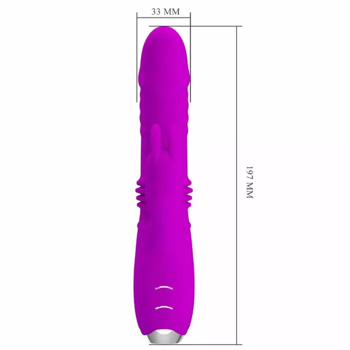 Кролик-вибратор Pretty Love Dorothy Purple Photo 9