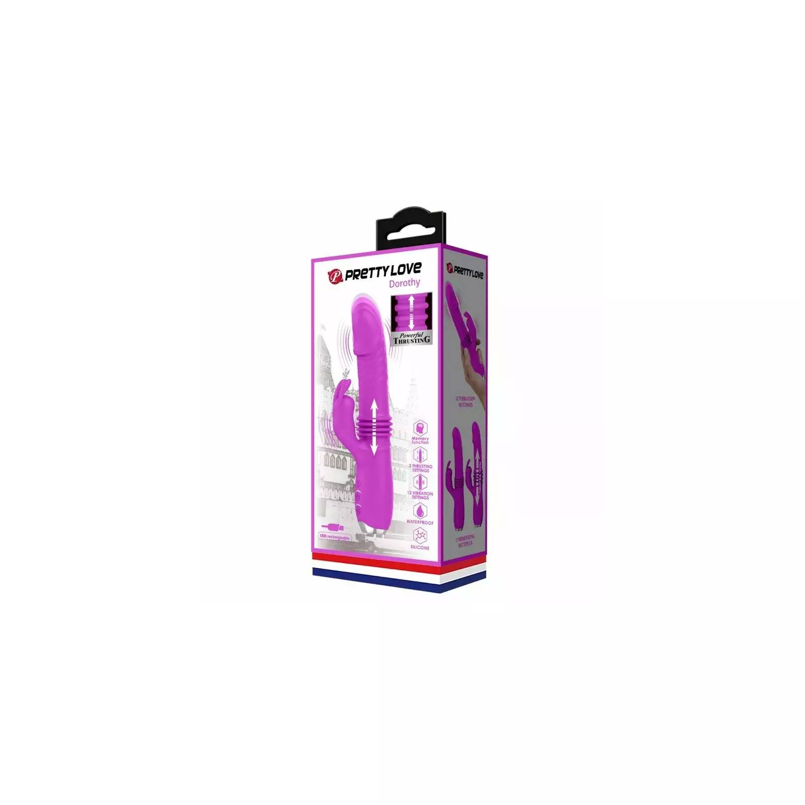 Vibrators-zaķis Pretty Love D-237373 Photo 12