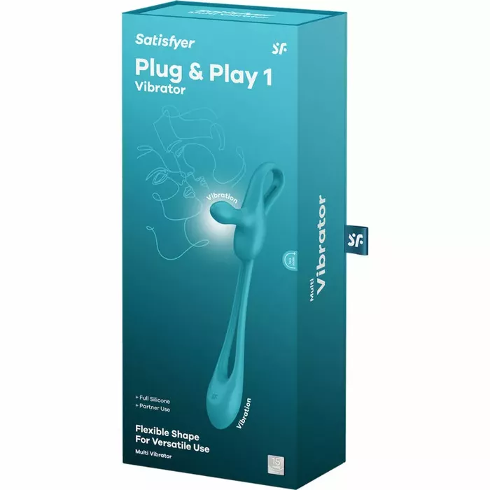 Vibrators SATISFYER Plug & Play 1 — elastīgs silikons Photo 6