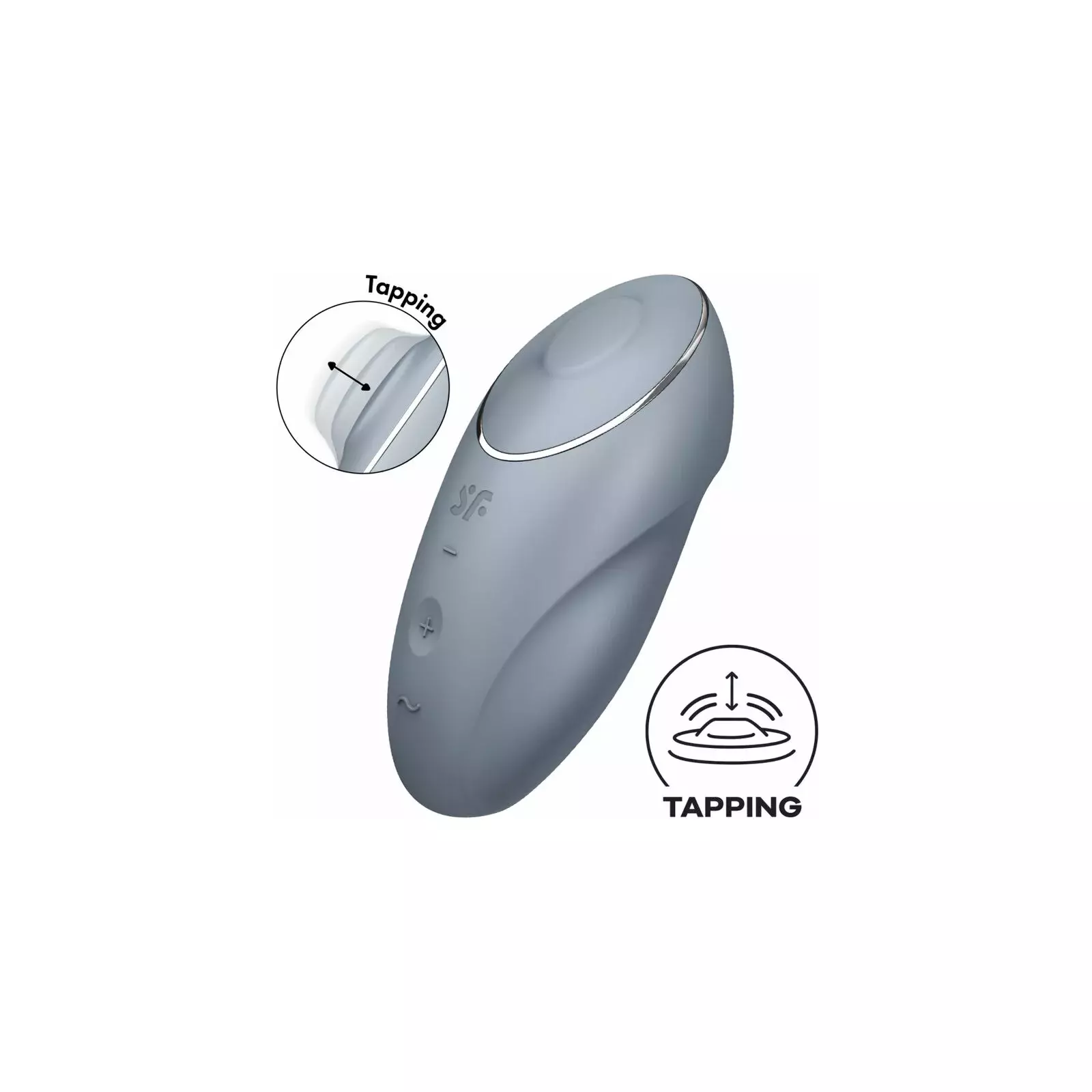 SATISFYER TAP & CLIMAX 1 Guļvibrators Photo 4