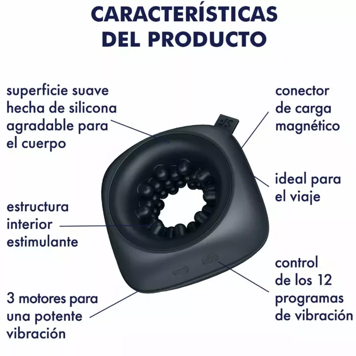 Masturbator & Vibrator SATISFYER Ring Stroker D-238138 Photo 5