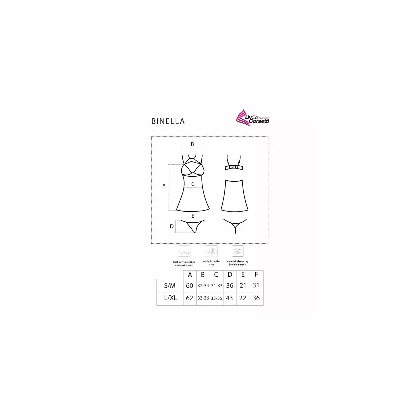 Пеньюар LIVCO CORSETTI FASHION D-239885 Photo 5