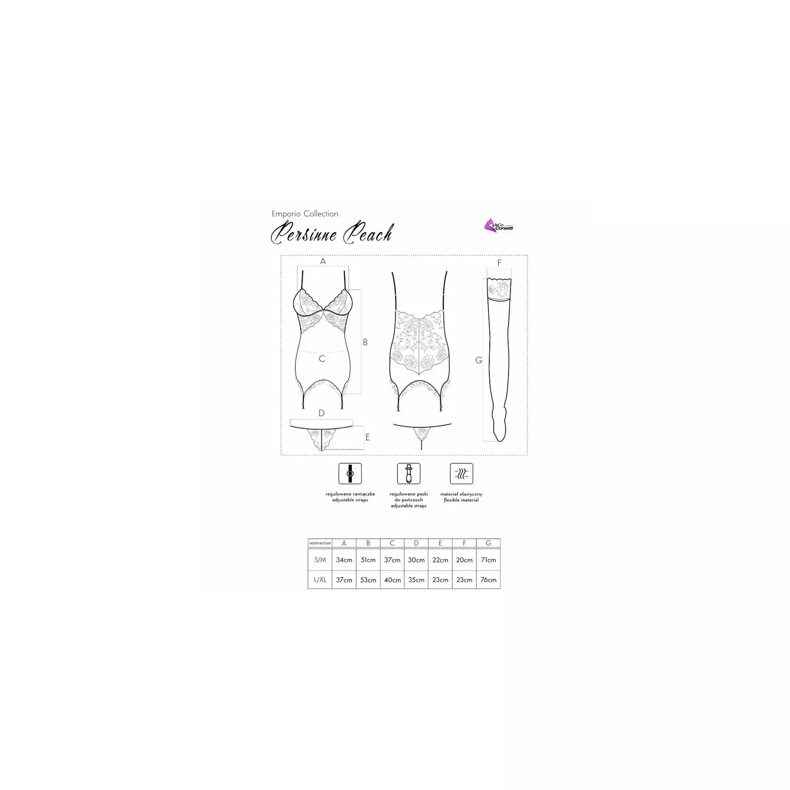 Корсетный комплект LIVCO CORSETTI FASHION D-239888 Photo 5