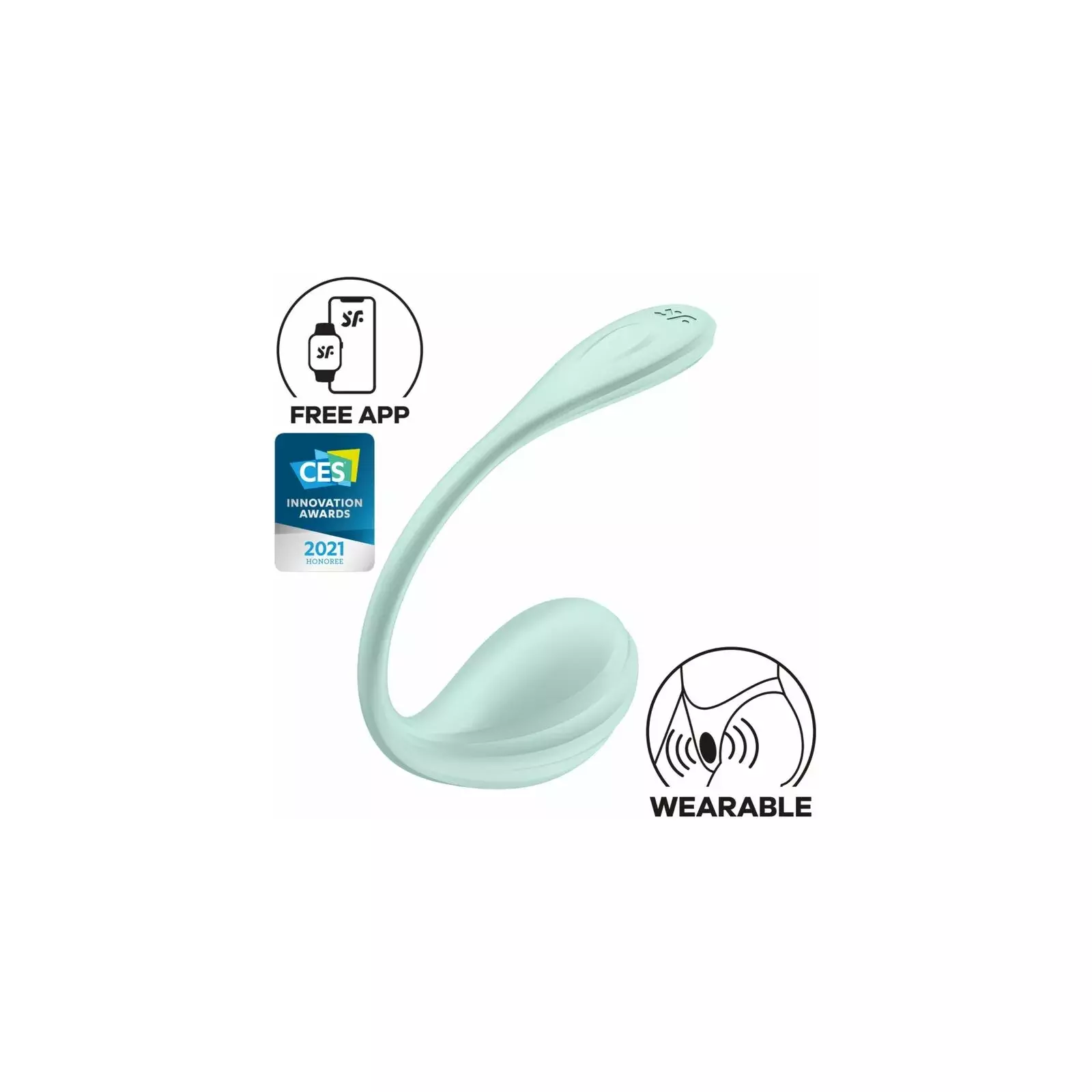 Vibrator Satisfyer Smooth Petal G-Point Stimulator Photo 1