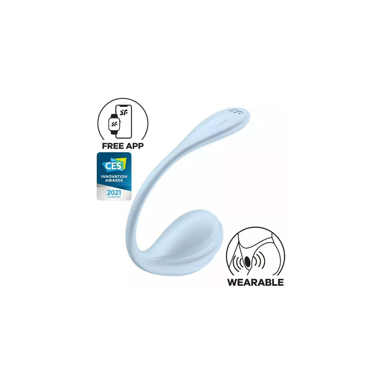 Vibrator Satisfyer Smooth Petal Photo 1