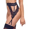 Пояс для чулок Cottelli Collection с сердцем S/M Photo 3