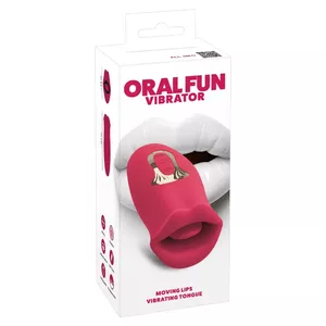 Vibrators You2Toys Oral Fun Moving Lips — silikona, uzlādējams, ūdensizturīgs, 13×5.9 cm, 188 g, rozā