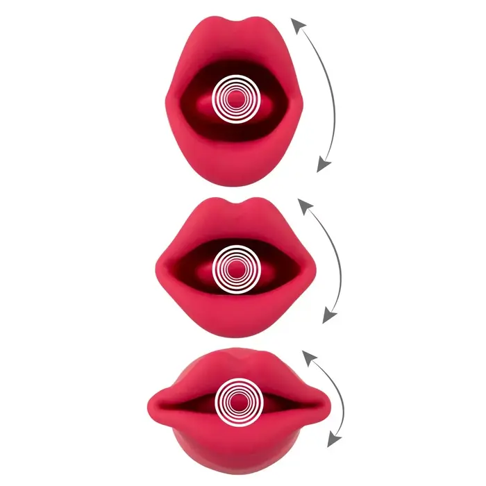 Вибратор You2Toys Oral Fun L — силикон, подвижные губы Photo 9