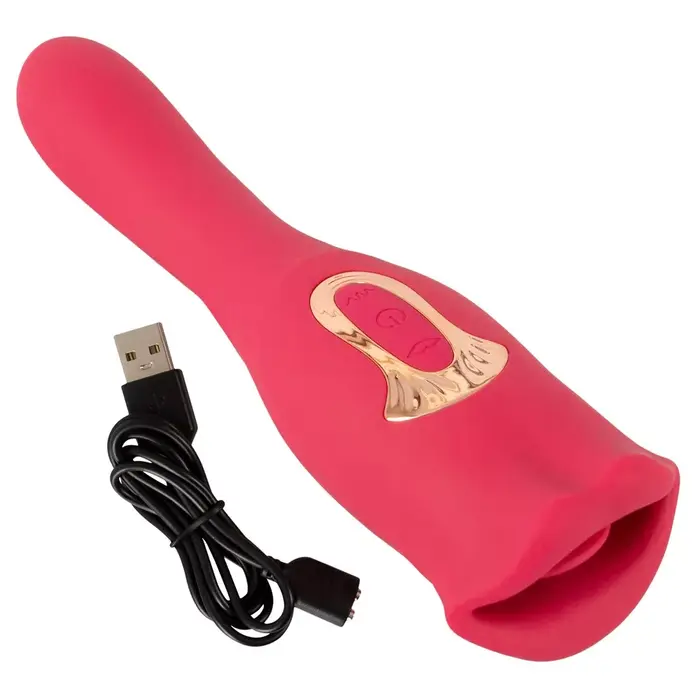Вибратор You2Toys Oral Fun L — силикон, подвижные губы Photo 14