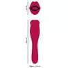 Вибратор You2Toys Oral Fun L — силикон, подвижные губы Photo 15