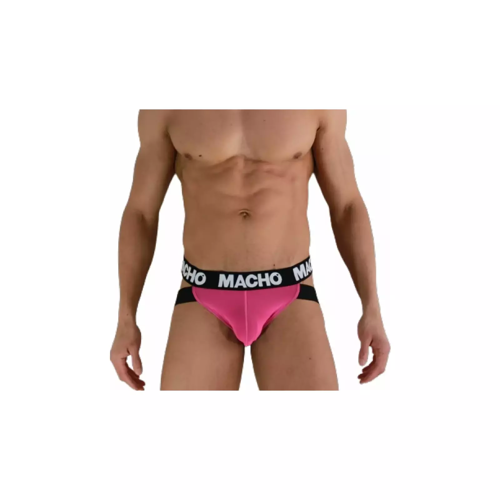 MACHO MX28FR Jockstrap - Pink Neon M Photo 1