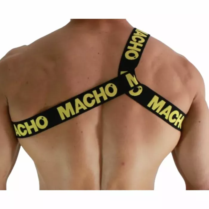 Harness machounderwear MACHO ROMAN жёлтый S/M Photo 2