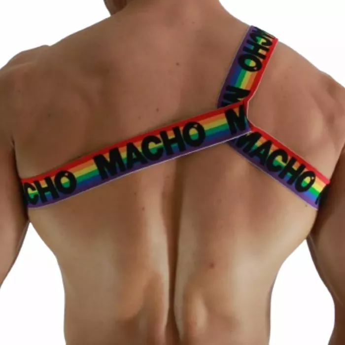 Портупея machounderwear ROMAN HARNESS PRIDE L/XL Photo 2