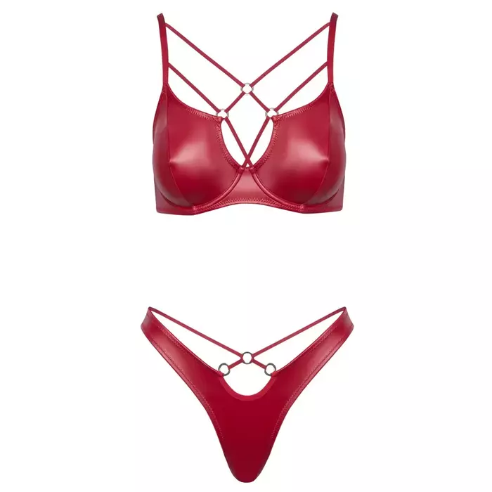 Cottelli Collection Bra Set red 80B — lingerie set Photo 6