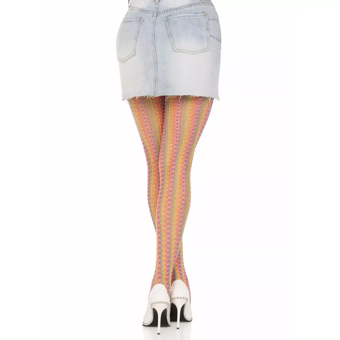 Чулки LEG AVENUE Multicolor Crochet Photo 2