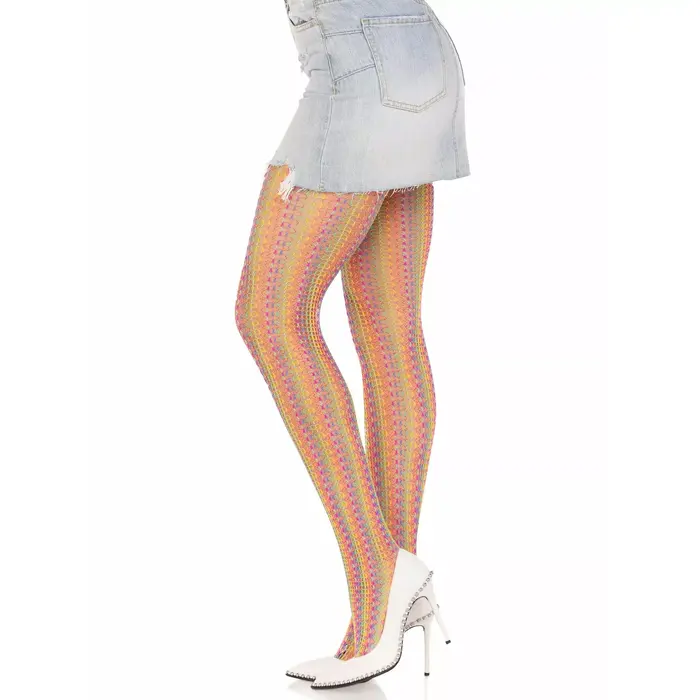 Чулки LEG AVENUE Multicolor Crochet Photo 3