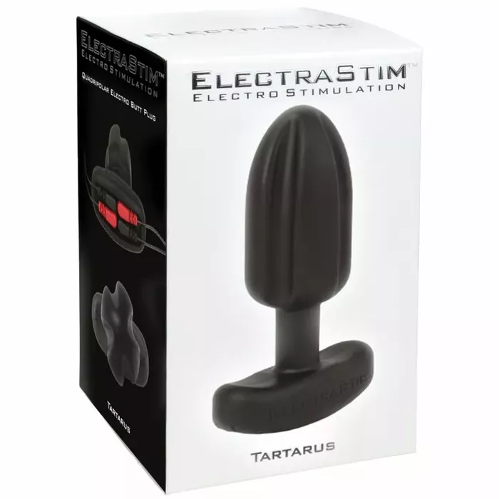 Анальная пробка ElectraStim Tartarus — квадриполярный силикон Photo 6