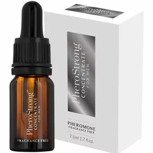 Fragrance concentrate for him PHEROSTRONG 7.5 ml — pheromone-infused scent concentrate