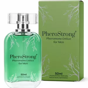 PHEROSTRONG Feromonu kolonja Entice vīriešiem, 50 ml — feromonu parfīms ikdienai un vakaram