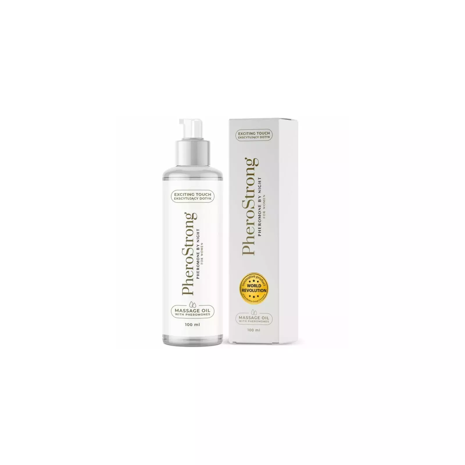 PHEROSTRONG Massage Oil By Night for Women Photo 1
