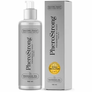 PHEROSTRONG Masāžas eļļa By Night vīriešiem 100 ml D-240077