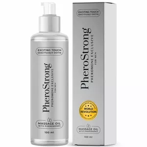 PHEROSTRONG Masāžas eļļa Ekskluzīvi vīriešiem 100 ml, Modelis D-240078