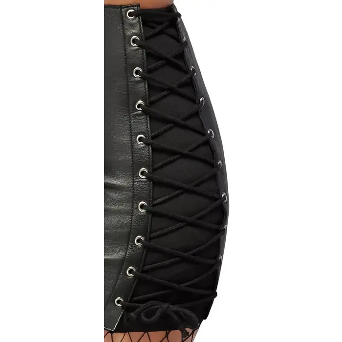 ZADO Leather Skirt L — юбка миди из искусственной кожи Photo 6