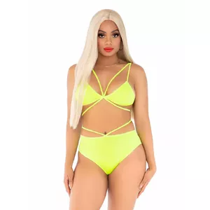 Underwear Leg Avenue One Size Yellow D-240104