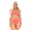 Apakšveļas komplekts LEG AVENUE Top & Panties korāla, S Photo 1