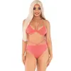 Apakšveļas komplekts LEG AVENUE Top & Panties korāla, S Photo 6