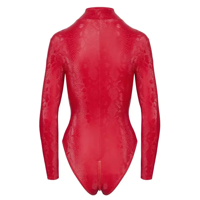 Bodysuit Cottelli Collection Body Snake red XL Photo 10