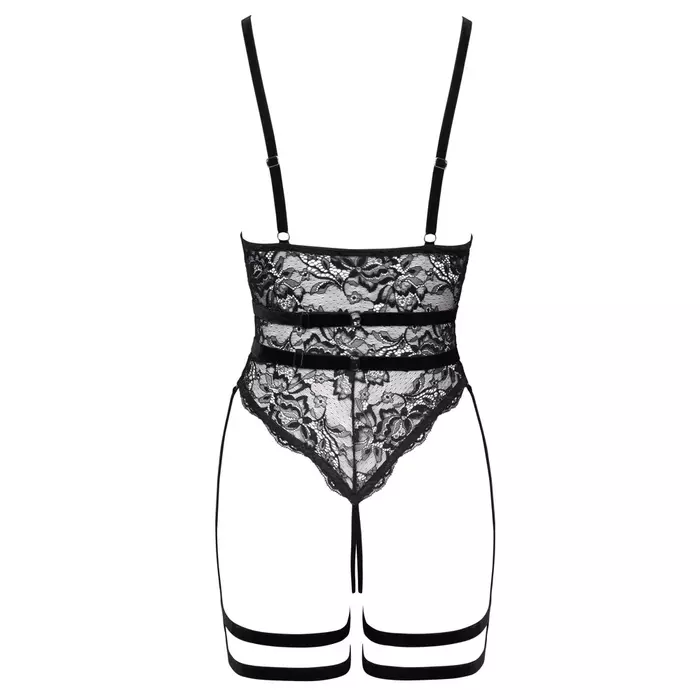Кружевное боди Cottelli Collection Body Lace S Photo 9