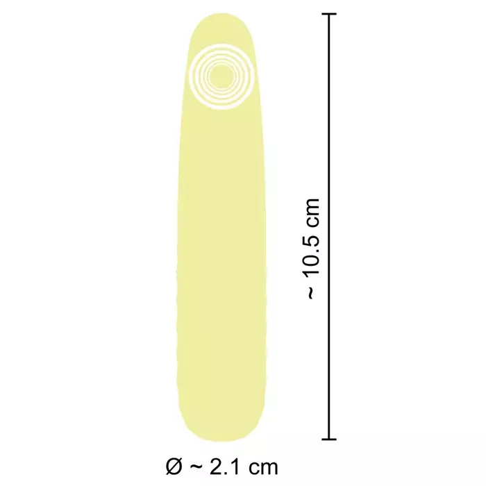 Cuties 5th Gen Mini Vibrator Yellow Photo 9