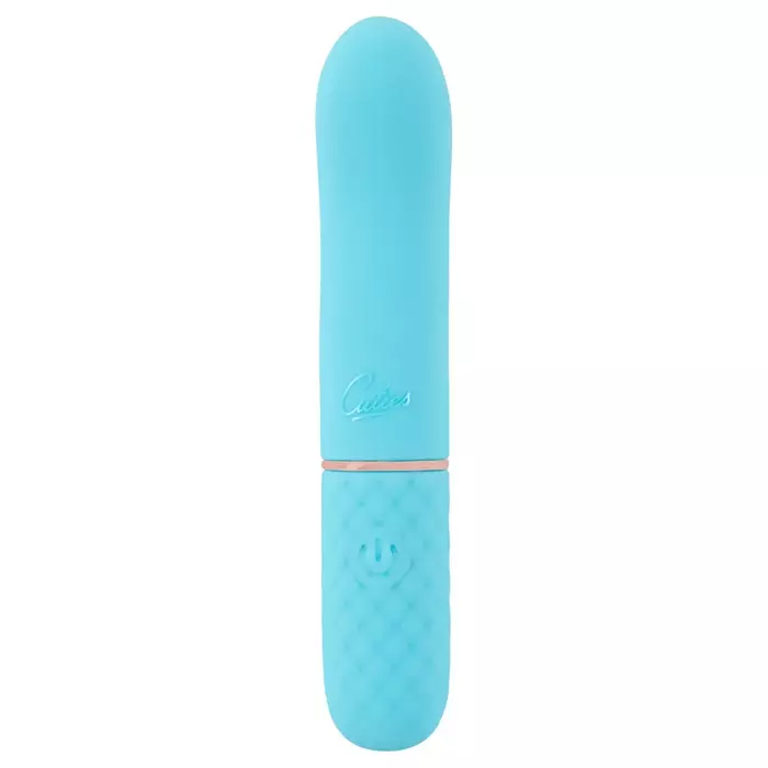 Mini vibrator Cuties 5.Ge — silicone, compact 11.8 cm Photo 3
