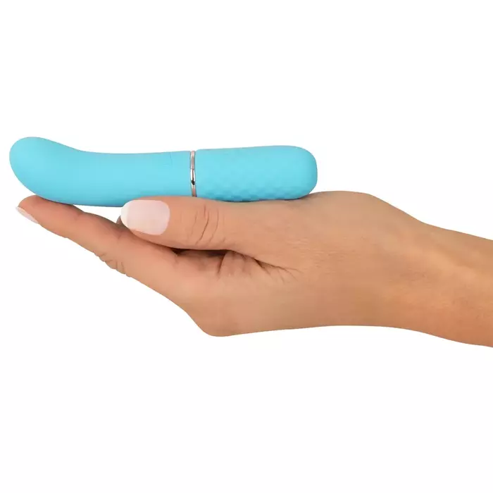 Mini vibrator Cuties 5.Ge — silicone, compact 11.8 cm Photo 6