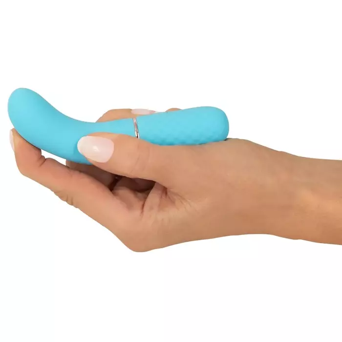 Mini vibrator Cuties 5.Ge — silicone, compact 11.8 cm Photo 7