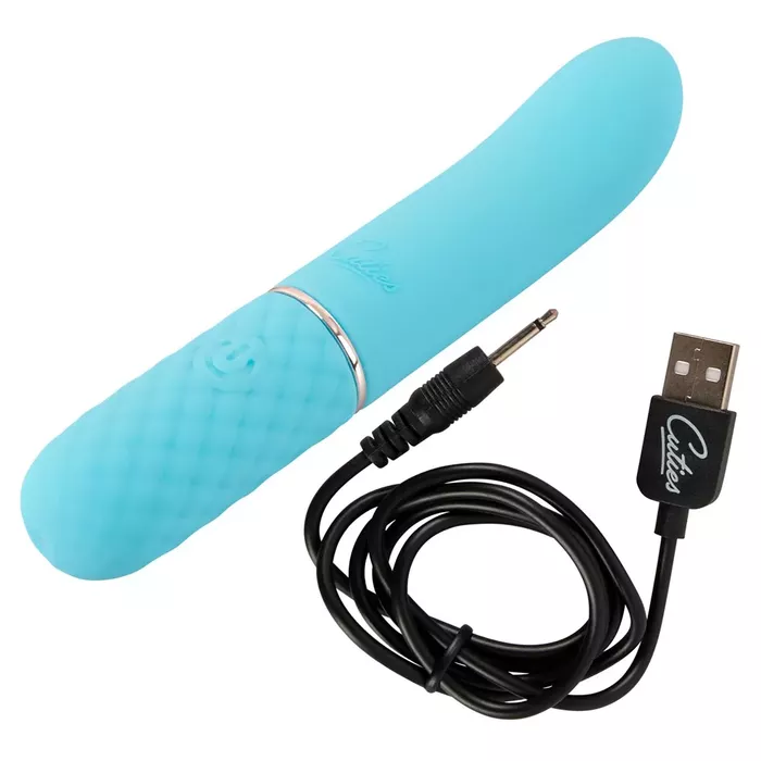 Mini vibrator Cuties 5.Ge — silicone, compact 11.8 cm Photo 9