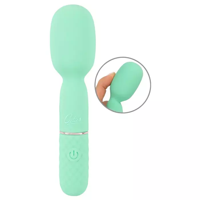 Vibrator Cuties Mini Wand Green 5.Gen. Photo 2
