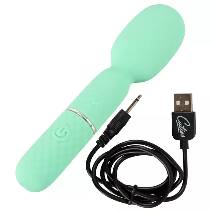 Vibrator Cuties Mini Wand Green 5.Gen. Photo 9