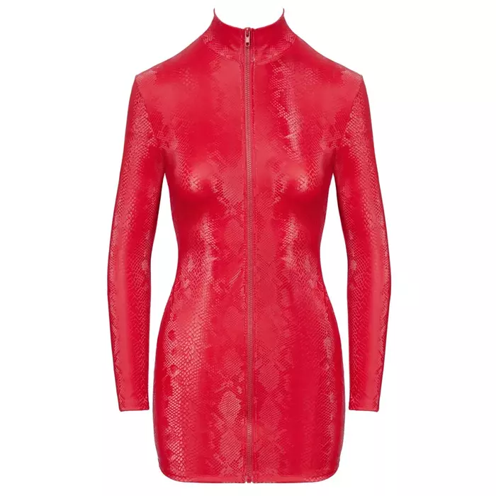 Cottelli Collection dress red snakeskin look S Photo 6