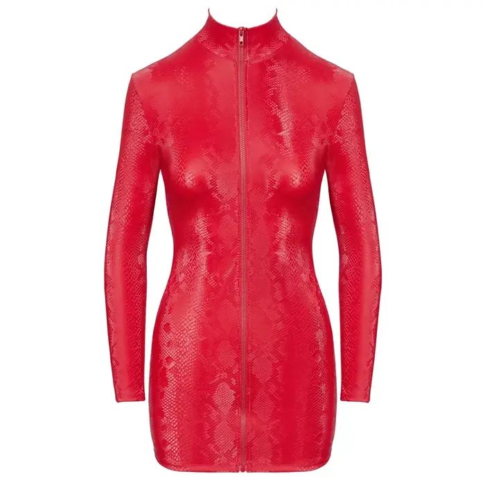 Dress Cottelli Collection PARTY red snakeskin look, XL Photo 6