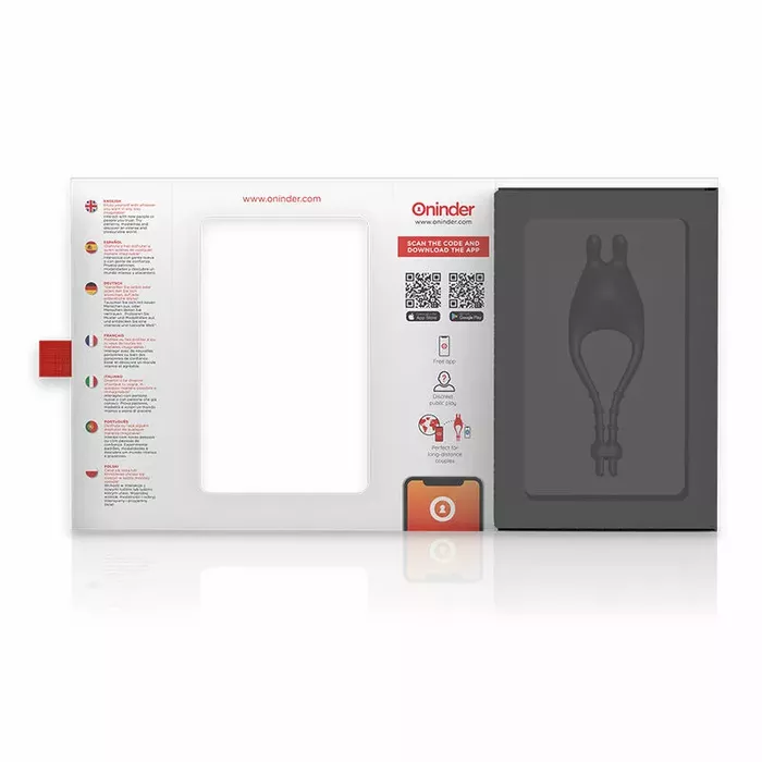 Vibrator ring ONINDER PAMPA — 10 speeds, app control Photo 6