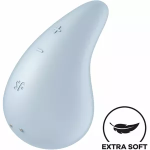 SATISFYER Dew Drop Gultas Vibrators Zils D-239839 - Jaudīgs un Stilīgs