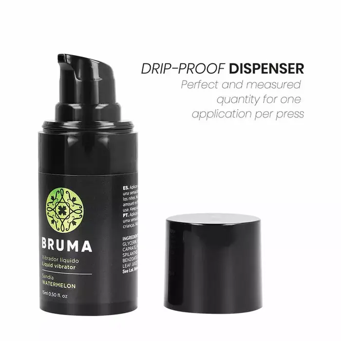 BRUMA Liquid Vibrator Ultra Sliding Watermelon 15 ml eļļa Photo 5